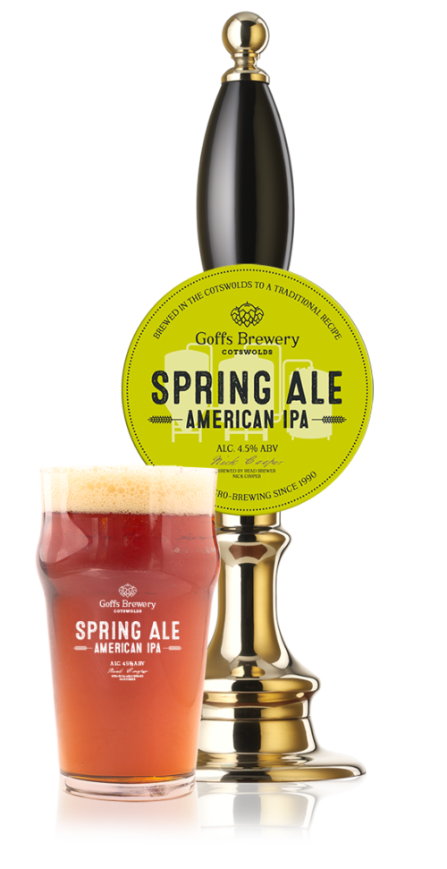 SPRING ALE PUMP PALE ALE - Goffs Brewery