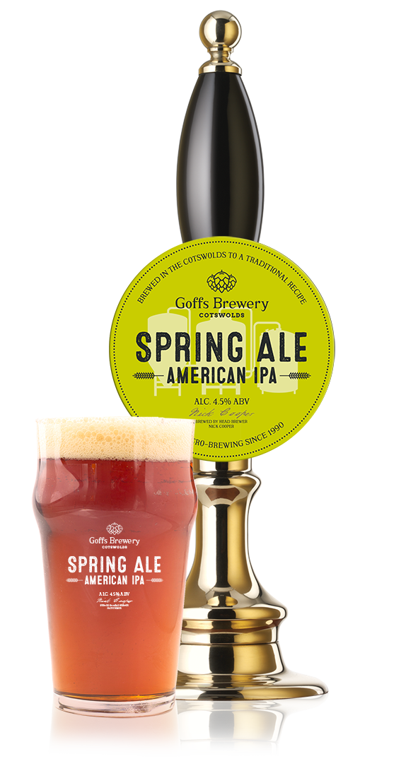 SPRING ALE PUMP PALE ALE - Goffs Brewery